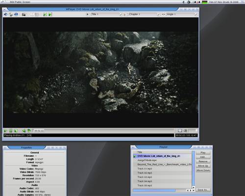 MPlayer GUI MorphOS